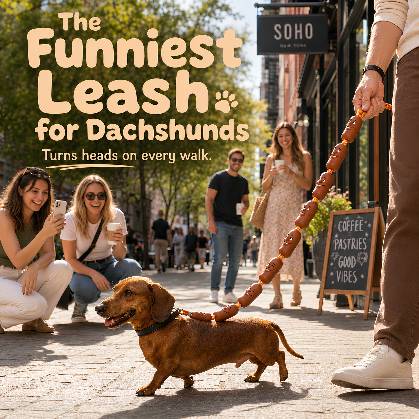 WeenieLeash™ Sausage Dog Leash